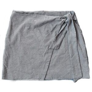 Rachel Zoe Plaid Checkered Brown Mini Skirt Size 6